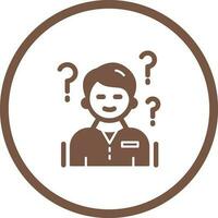 Confuse Vector Icon