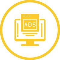 Digital Advertising Vector Icon