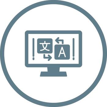 Language Vector Icon
