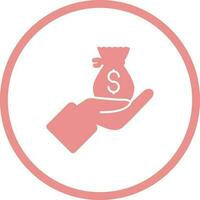Wage Vector Icon