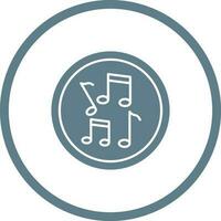 Musical Notes Vector Icon