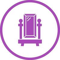 Floor Mirror Vector Icon