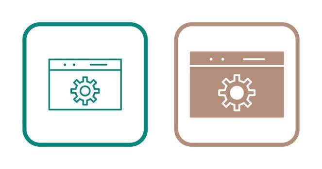 Unique Web Optimization Vector Icon