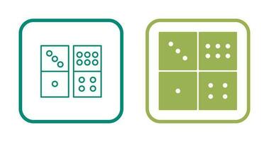 Domino Game Vector Icon