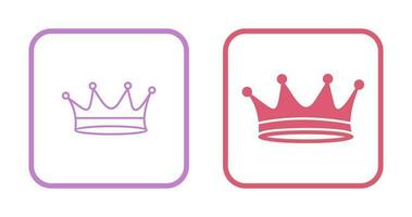 King Crown Vector Icon