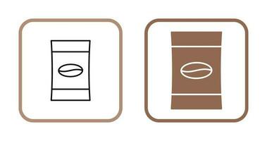 Coffee Packets Vector Icon