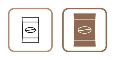 Coffee Packets Vector Icon