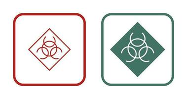 Biological Hazard Vector Icon