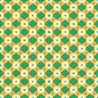 yellow and green vintage abstract pattern photo
