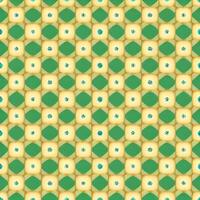 yellow and green vintage abstract pattern photo