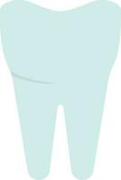 Isolated Tooth Diagram Icon In Grey Color. vector