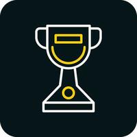 Trophy Vector Icon Design