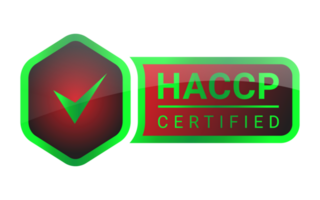 Hazard Analysis Critical Control Point Or HACCP Certified Badge, Label, Stamp, Rubber, Food And Drug Administration Approved, Health And Medicine Related Design, Product Label Transparent png