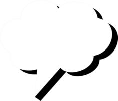 speech bubble illustration. colored text bubbles. free png