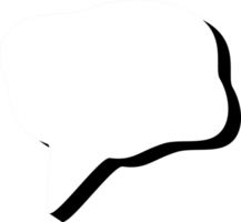 speech bubble illustration. colored text bubbles. free png