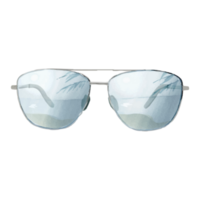 Blau Sonnenbrille Aquarell Aufkleber png