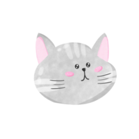 Kopf wenig Fett Katze png