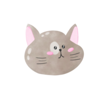 cabeza pequeño grasa gato png