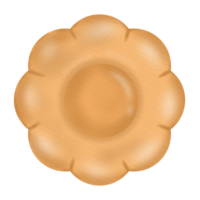 Flower cookie and Jam png
