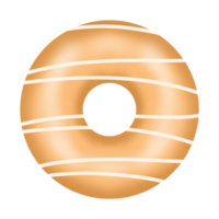 Yummy doughnut milk png