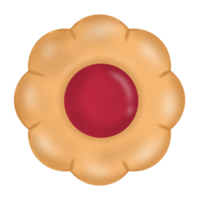 Blume Plätzchen und Marmelade png