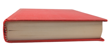 rood boek transparant PNG