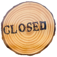 closed sign transparent PNG