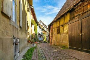 Scenery of Alsace region in France photo