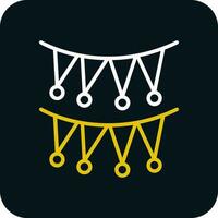 Garlands Vector Icon Design