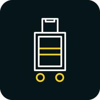 Luggage Vector Icon Design