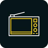 Television Vector Icon Design