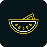 Watermelon Vector Icon Design