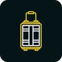 Luggage Vector Icon Design