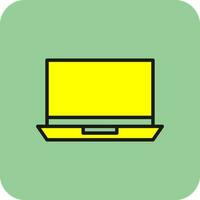 Laptop Vector Icon Design