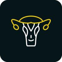Uterus Vector Icon Design