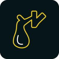 Gallbladder Vector Icon Design