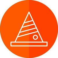 Cone Vector Icon Design