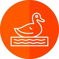 Duck Vector Icon Design