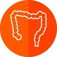 Large intestine Vector Icon Design