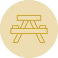 Bench Vector Icon Design