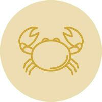 Crab Vector Icon Design