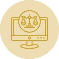 Legal Vector Icon Design