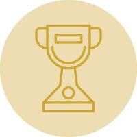 Trophy Vector Icon Design