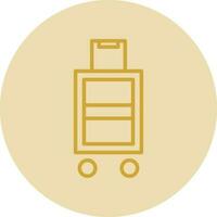 Luggage Vector Icon Design