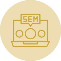 Sem Vector Icon Design