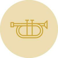 Trumpet Vector Icon Design