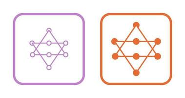 Unique Networks Vector Icon