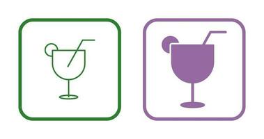 Unique Drinks Vector Icon