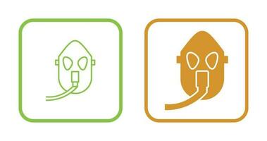 Unique Oxygen Mask Vector Icon