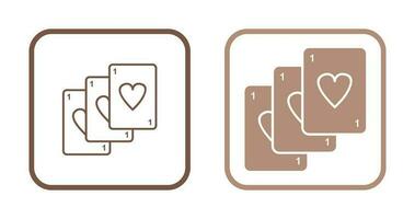 Unique Deck of Cards Vector Icon